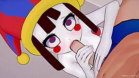 Pomni Drops Towel For Uncensored Fucking In Amazing Hentai Parody