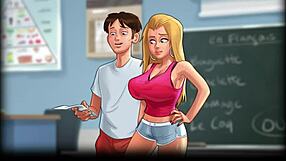 casual playthrough of summertime saga 125