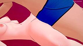 Redhead Gwen Undressed On Bed For Better Fucking In Uncensored Adult Hentai