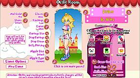 A peek into the life of Peach in a Hentai game called Mario