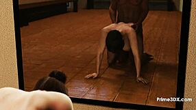 Big Tits Milfs Blow Monster Cock In Poolside Animation