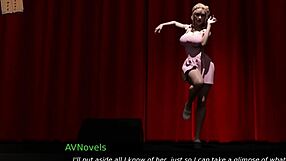 Intriguing 3D Homemade Scene Nursing Back to Pleasure