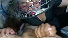 Bruja mamadora de verga! Big tits blonde latina sucks with orgasm