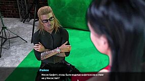 Whore Endures Double Penetration in Game