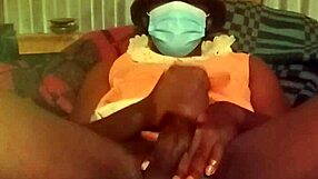 I Watch Big Dick Shemale SexyJayla254 Masturbate Until She Cums