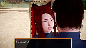 My New Family 431: Teen with Big Ass and Small Tits Plays Game