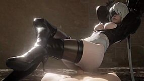 Zame se obnašaj kot kurba v tej anime hentai sceni z akcijami