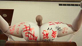 another cute babe in 3d cartoon anime