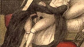 Hey, check out this vintage erotic illustration with me