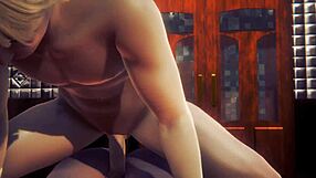 Hentai Uncensored 3D - Karen Gets Pussy and Anal Drilled Hard