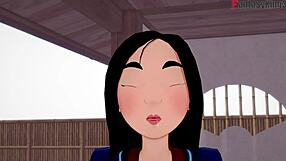 Fa Mulan having sex in fantasy hentai scene