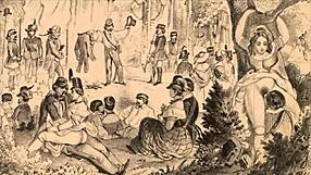 Vintage erotic illustration with classic charm