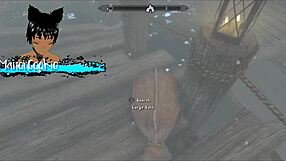 skyrim sex mods: fucking in costumes and positions?