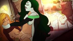 is kim possible fucking shego futa in this hentai anime cartoon?