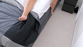 Sharing a hostel room with a blonde stranger and her big boobs