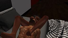 i love that ole black majic cartoon with her big ass and tits in 3d anime hentai.