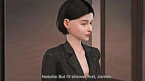 Natalie's Secret Affair In 3D Hentai Preview Version 15