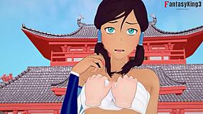 Avatar korra's animated blowjob scene