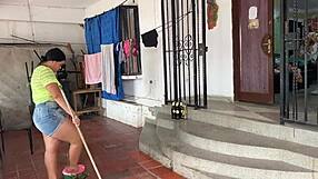 Latina Hijastra Gets Fucked By Me