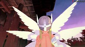 angelwomon evolving to fuck 3 digimon full fantasyking3