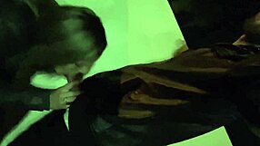 Gloryhole Sex and Cum Walk