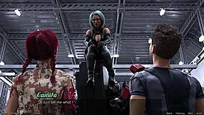 Stranded in space 19, checking out cute robot girl!