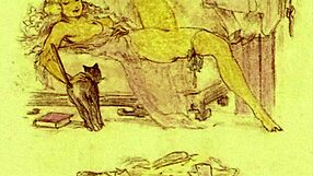 i love these vintge erotic cartoons!