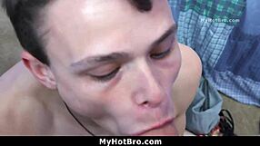 Big cocked stepbrother breaks in virgin ass for fun