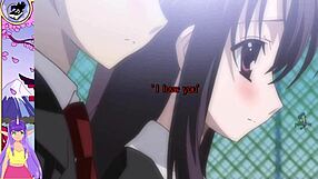 Emotional turmoil in school days hentai