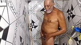 Gugu Dances in Bathroom with Hard Dick!