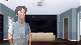 I can’t stop watching sexy Jamie in the shower, Summertime Saga 4!