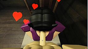 Roblox Slut Gets Pounded Hard in Cabin! Wow!