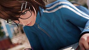 Tsukushi sleeps while getting bent over for intense doggystyle cum