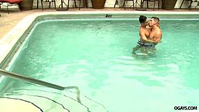 handsome homo couple having anal sex with sucking blowjob and assfucking?