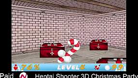 Hentai Shooter 3D Christmas Party with Wild Action