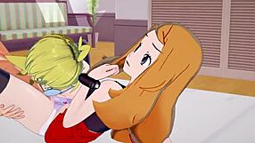 hey clemont, after 20 years you finally found serena as your bride in pokemon 3d hentai?