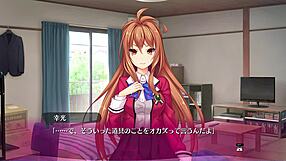 Watch the bukkake hentai game with lingerie blowbang