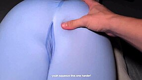 Big stepsister gives a happy ending massage with oil