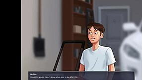 super busty stepmom fucked hard by horny dude in summertime saga 12 3d hentai