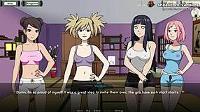 Naruto Kunoichi Trainer动漫游戏中Sakura的小屁股被猛操内射