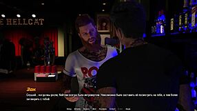 3D animated video of a friend’s hellcat lounge experience