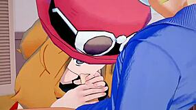 hey clemont, after 20 years you finally found serena as your bride in pokemon 3d hentai?