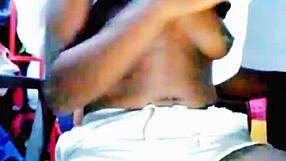 Black beauty gets pounded in dog style