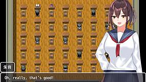 Class president lets school boy study female body in library?