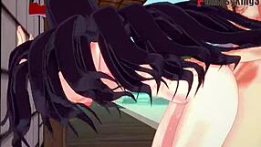 Friedrich der Große in Ahegao face in Azur Lane