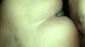 Young latina screams during homemade ass fucking.