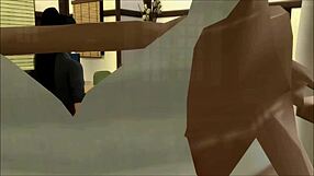 Dedkov nova punca v doggystyle in oralu