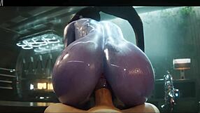 hey guys, widowmaker's vagina gets totally pulverized in overwatch 3d
