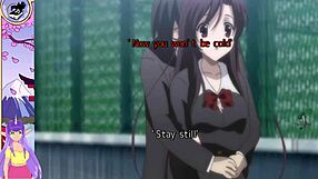 Emotional turmoil in school days hentai