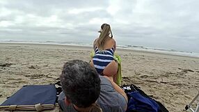 Passers-By Looked But She Continued Until I Cum Public Anal